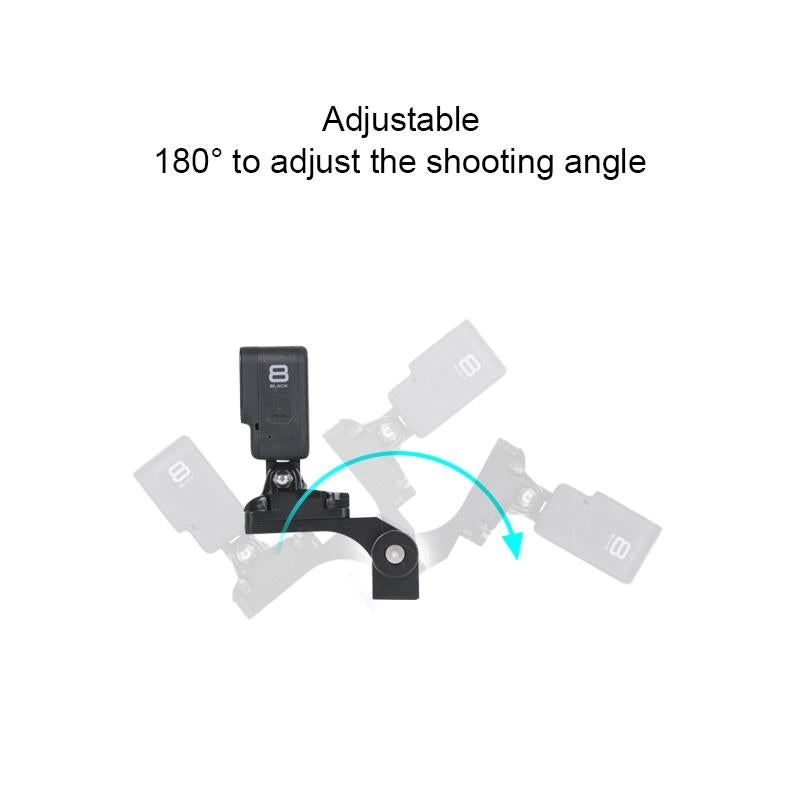 Universal Motorcycle Phone Bracket for Action Cameras - Red