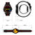1.3 Inch Tft Screen Mtk2502C Bluetooth4.0 Silicone Watch Band Support Heart Rate Monitor & Pedometer & Sleep Monitor & Sedentary Reminder - Red