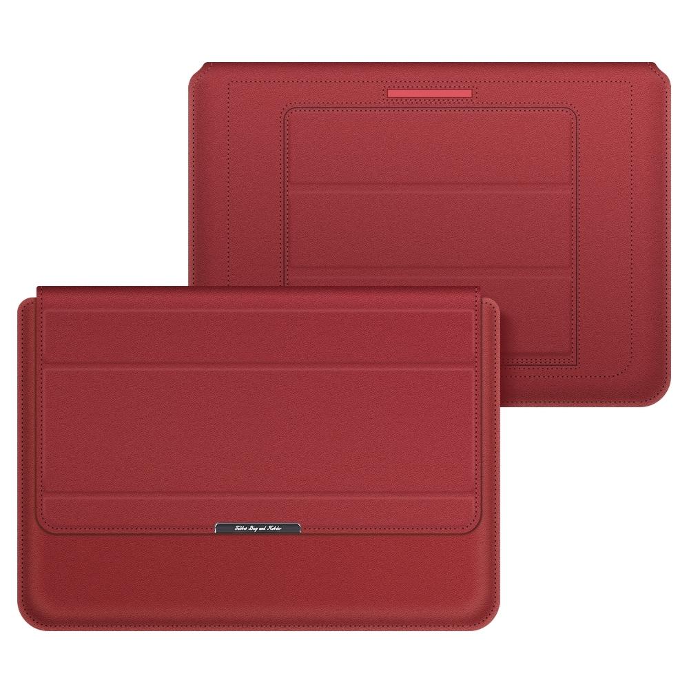 Waterproof 4-in-1 Laptop Holder with Wrist Protection - Fits 17 Inch - Red