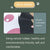 3 Piece Cute Cartoon Cat Claw Mouse Pad Set 280 X 250 X 3Mm - Dark Gray