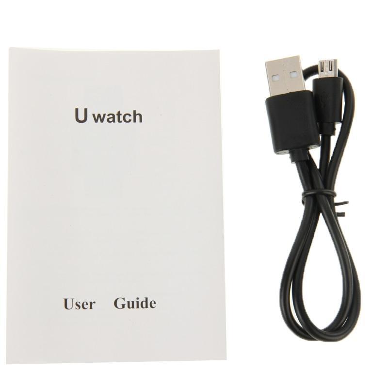 1.5 Inch Lcd Screen For Android Mobile Phone Support Phone Call / Music / Pedometer / Sleep Monitor / Anti-Lost - Red