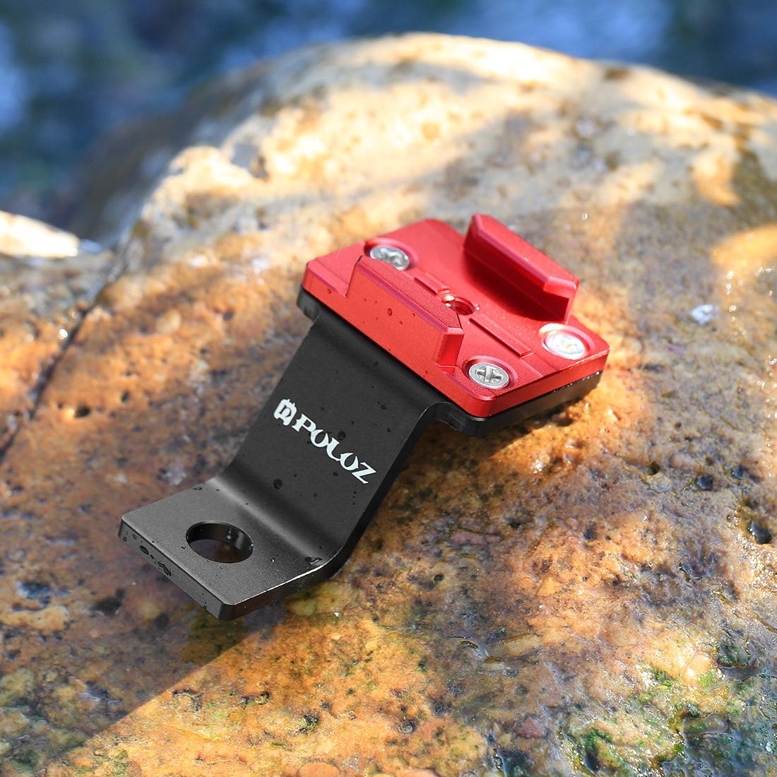Universal Motorcycle Mount for Action Cameras - Red