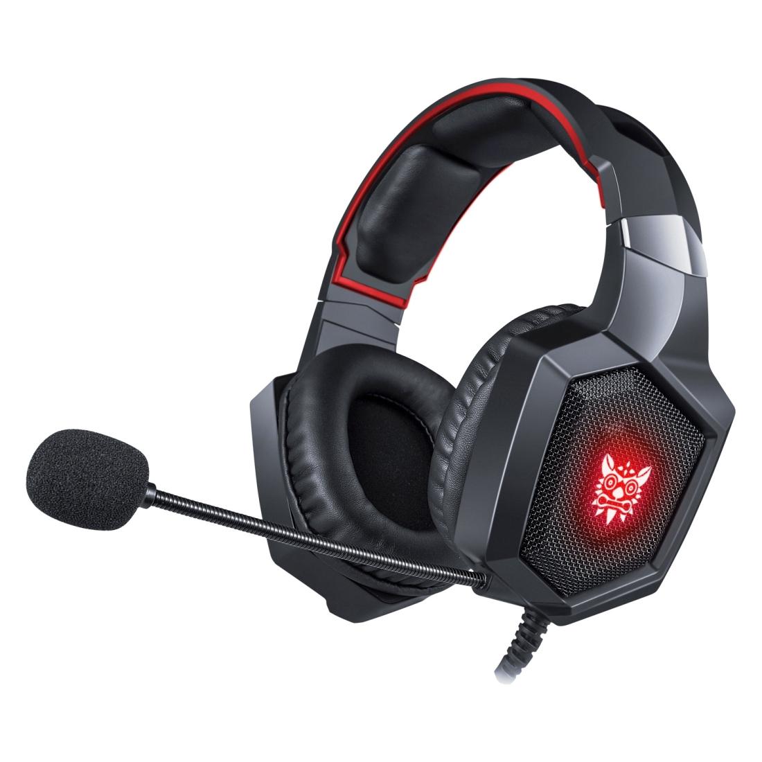 Surround Gaming Headset With Mic & Led Onikuma K8 - Red