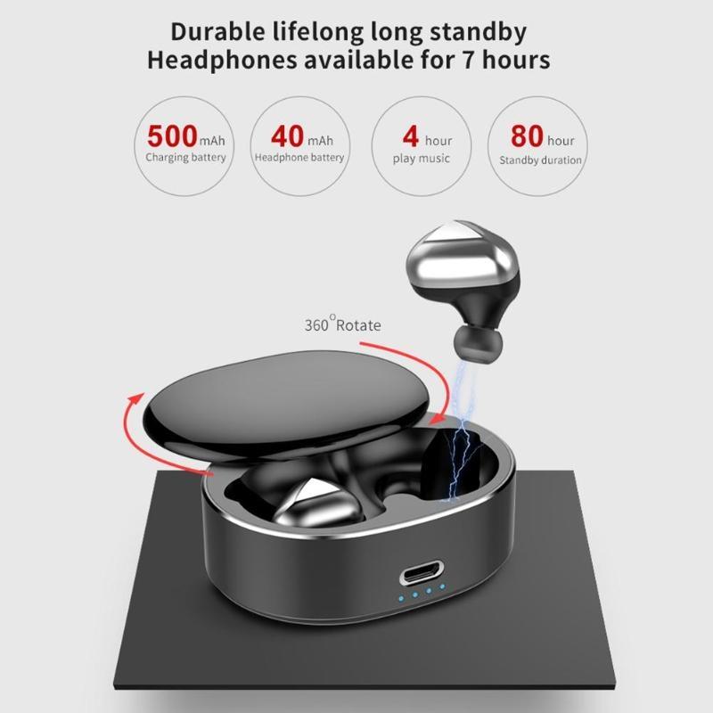 Wireless Noise-cancelling Headphones with Binaural Calls - Red