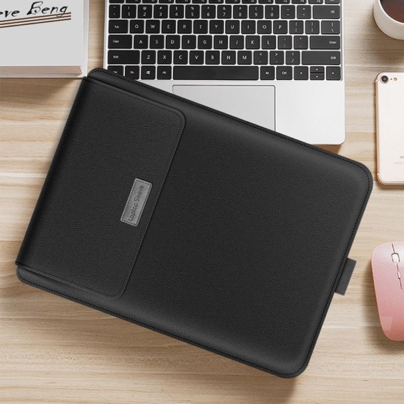 Universal Waterproof Laptop Bag Set With Handle Stand Pen Holder Winders Mouse & Charger Bags - Red