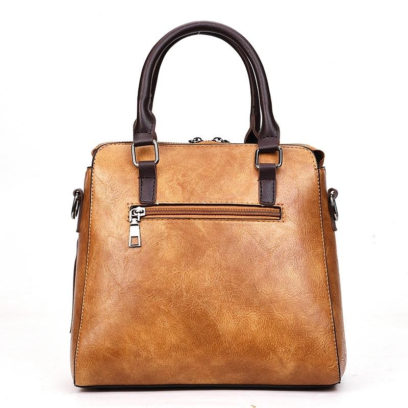 Red Pu Shoulder Bag With Tassel & Cat Pendant