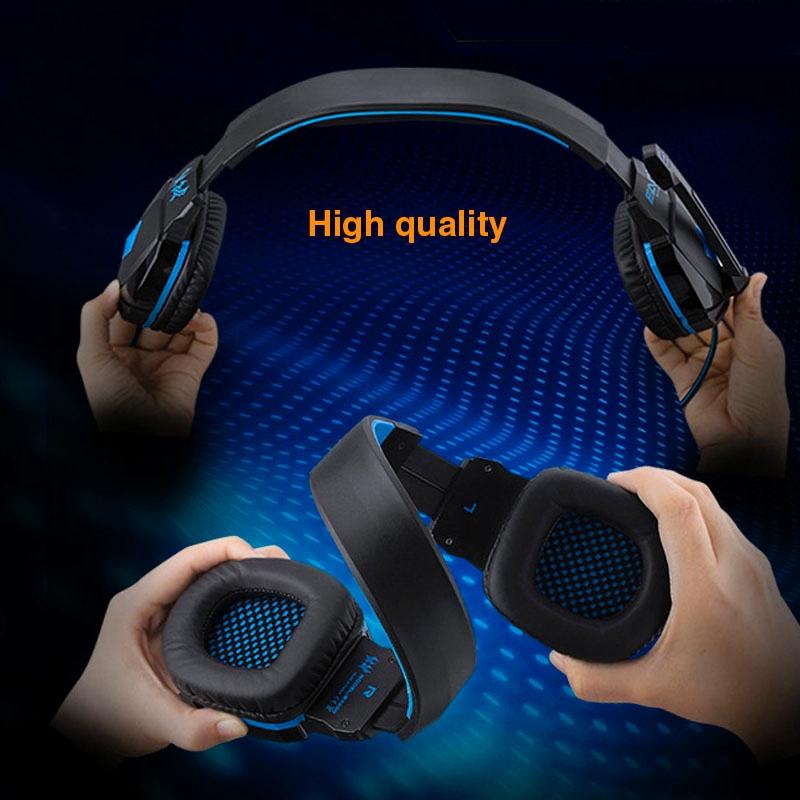 2.2M Gaming Headset With Mic & Led Red