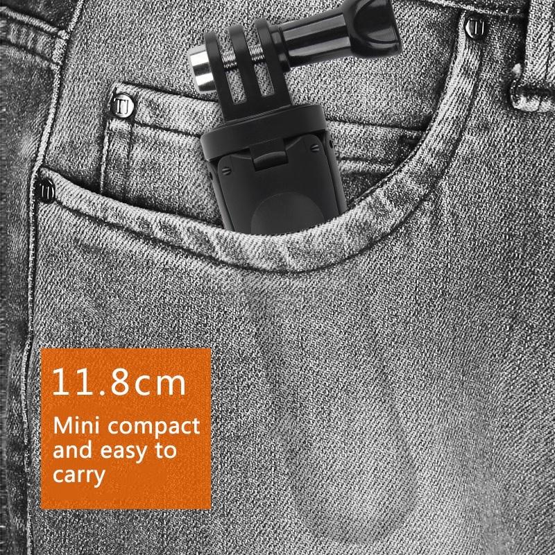 Mini Tripod for Gopro Insta360 Dji Action Cameras - Red