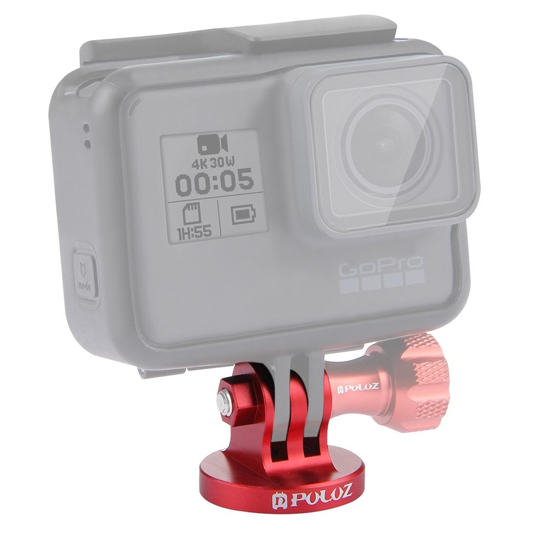 Universal Tripod Mount for Action Cameras - Red
