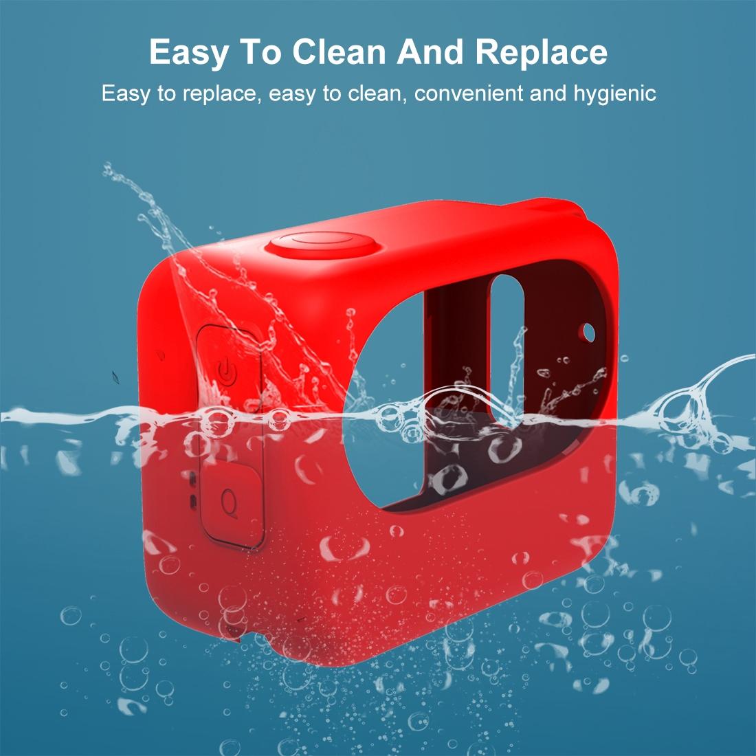 Silicone Charging Case for Insta360 Go 3 Camera - Red