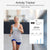 Oled Fitness Tracker With Ecg Heart Rate Bp And Sleep Monitoring - Sports Mode - Red