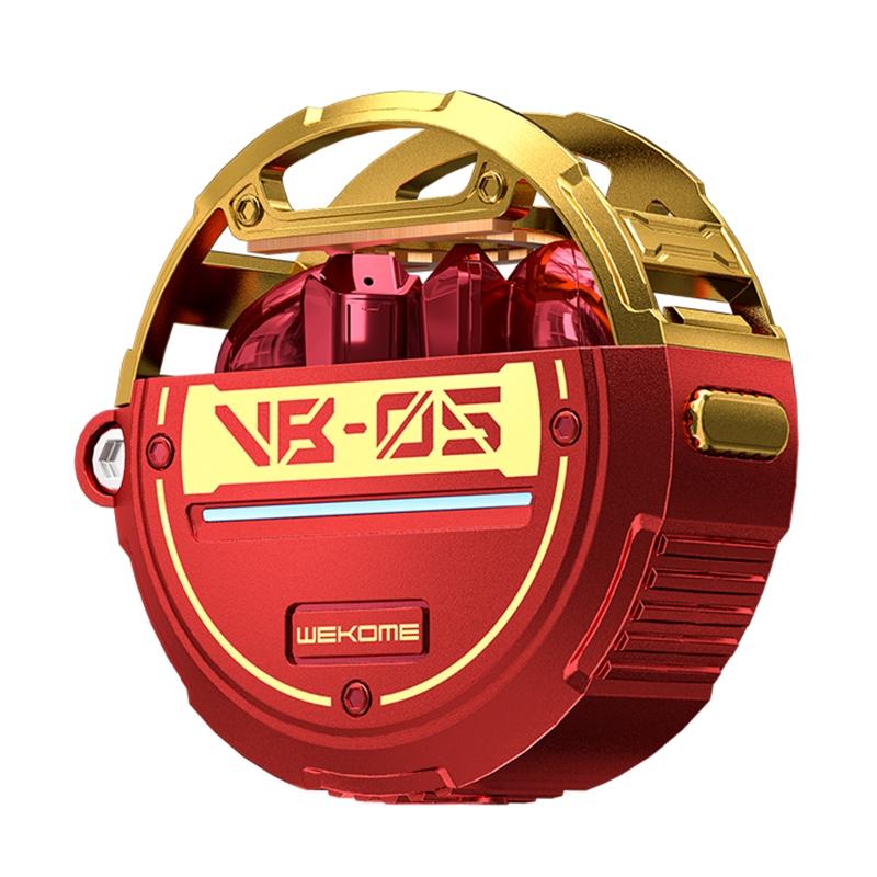 Wireless Pioneer Bluetooth Earphones - Vb05 - Red