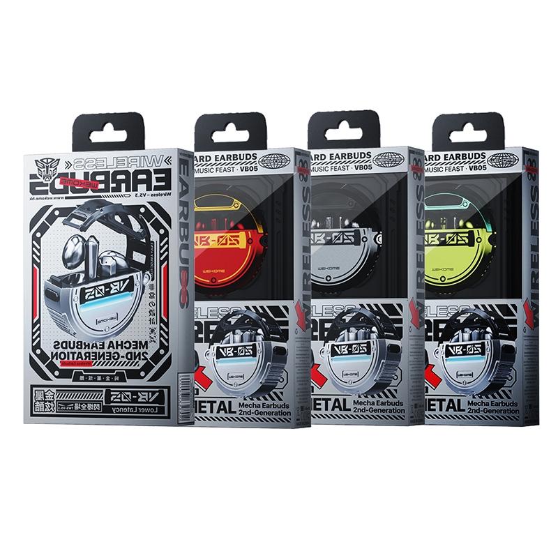 Wireless Pioneer Bluetooth Earphones - Vb05 - Red