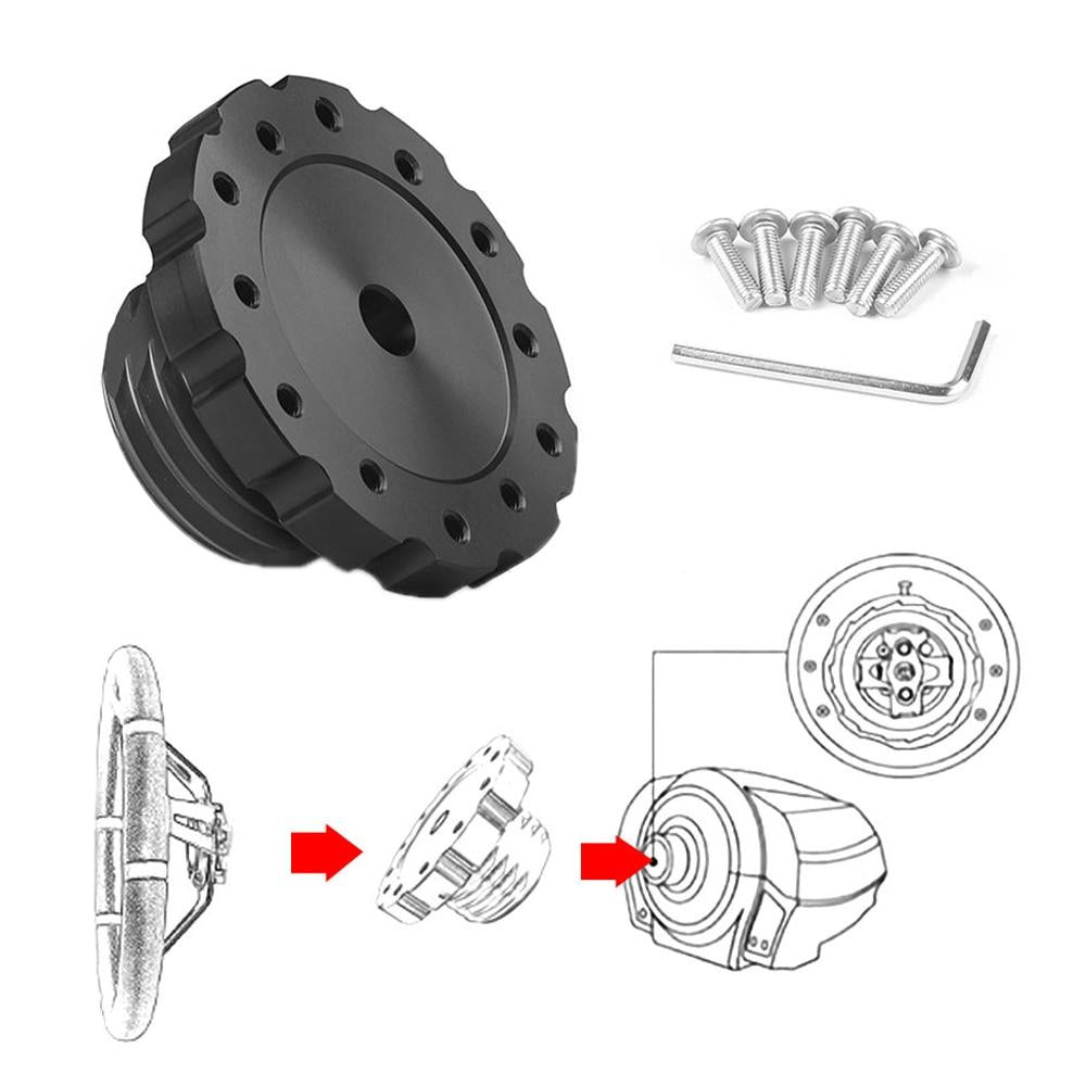 Universal Gaming Steering Wheel Adapter for Thrustmaster T500ts - Connect Txt300 - Red