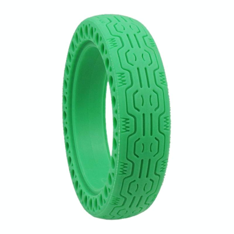 8.5 Electric Scooter Tire for Xiaomi Mijia M365 - Shock-absorbing Honeycomb Design - Red