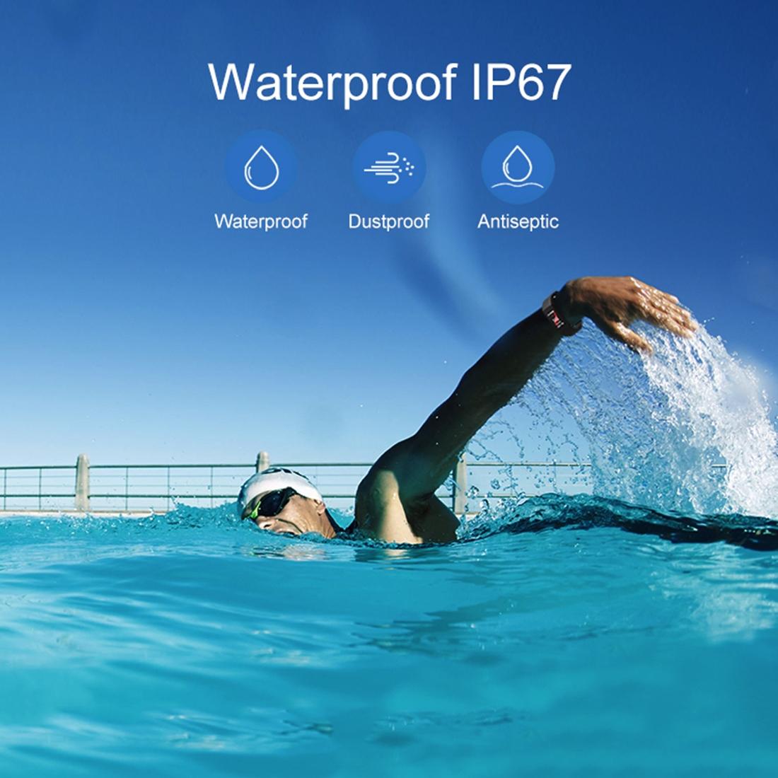 Fitness Tracker With Heart Rate Monitor - Tft Display - Red