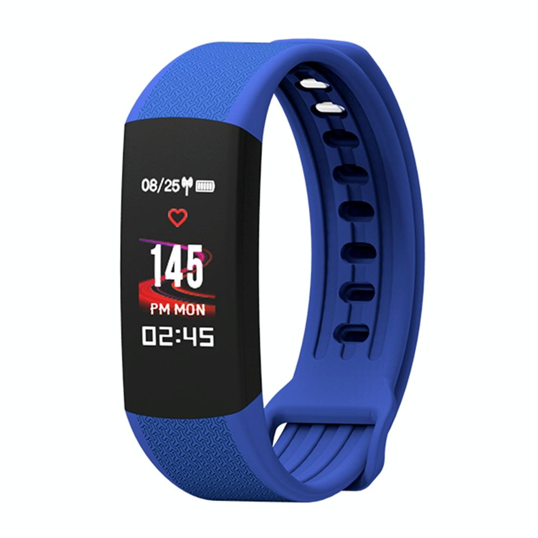 Fitness Tracker With Heart Rate Monitor - Tft Display - Red