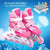 Flash Straight Row Roller Skating Shoes Suit for Children and Adults - Size l - Red