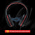 3.5Mm Noise-Canceling Gaming Headset With Retractable Mic - Black Red