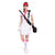 Portable Foldable Golf Ball Bag - Nylon - Black Red