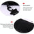 Portable Foldable Golf Ball Bag - Nylon - Black Red