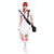 Portable Foldable Golf Ball Bag - Nylon - Black Red