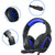 Retractable Mic Gaming Headset 3.5Mm Plug 2.2M Cable - Black Red