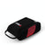 Convenient Breathable Golf Shoe Bag - Durable Nylon - Black Red