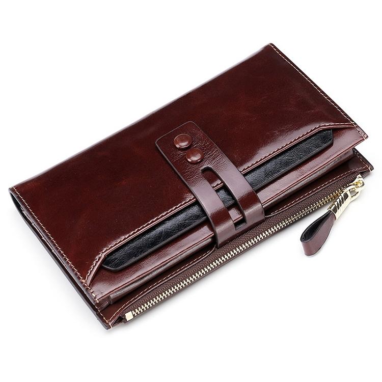 Detachable Card Holder Women Leather Wallet - Blue Rfid - Ccb6684Zr
