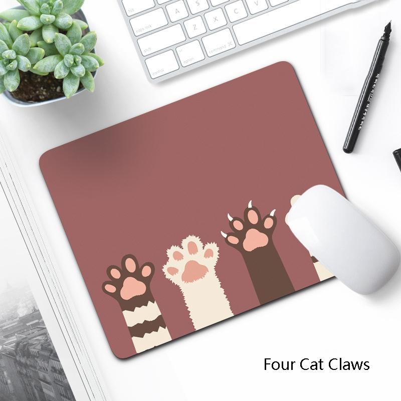 6 Piece Non Slip Mouse Pad Set 21 X 26Cm Thick Rubber Anti Skid Durable - Beach  Family