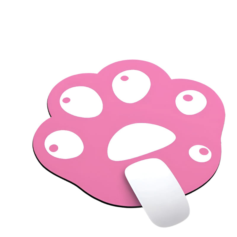 3 Piece Cute Cartoon Cat Claw Mouse Pad Set 280 X 250 X 3Mm - Purple