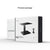 Black Adjustable Desk Stand for Laptop and Monitor - Eda0011511S