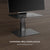 Black Adjustable Desk Stand for Laptop and Monitor - Eda0011511S