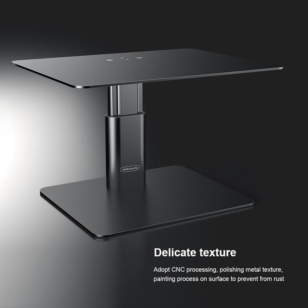 Black Adjustable Desk Stand for Laptop and Monitor - Eda0011511S