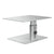 Black Adjustable Desk Stand for Laptop and Monitor - Eda0011511S