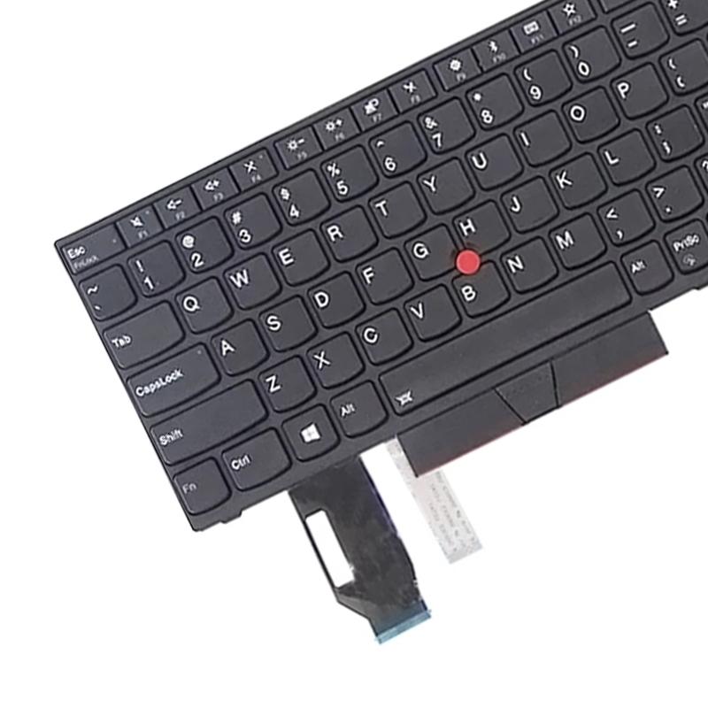 Lenovo Thinkpad E580 / E585 / E590 / E595 / T590 / P52 / P72 / P53 / P73 Keyboard - us Version - Silver