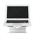 Aluminum Cooling Stand for Mac Ipad and Laptops - Rotating Design Silver
