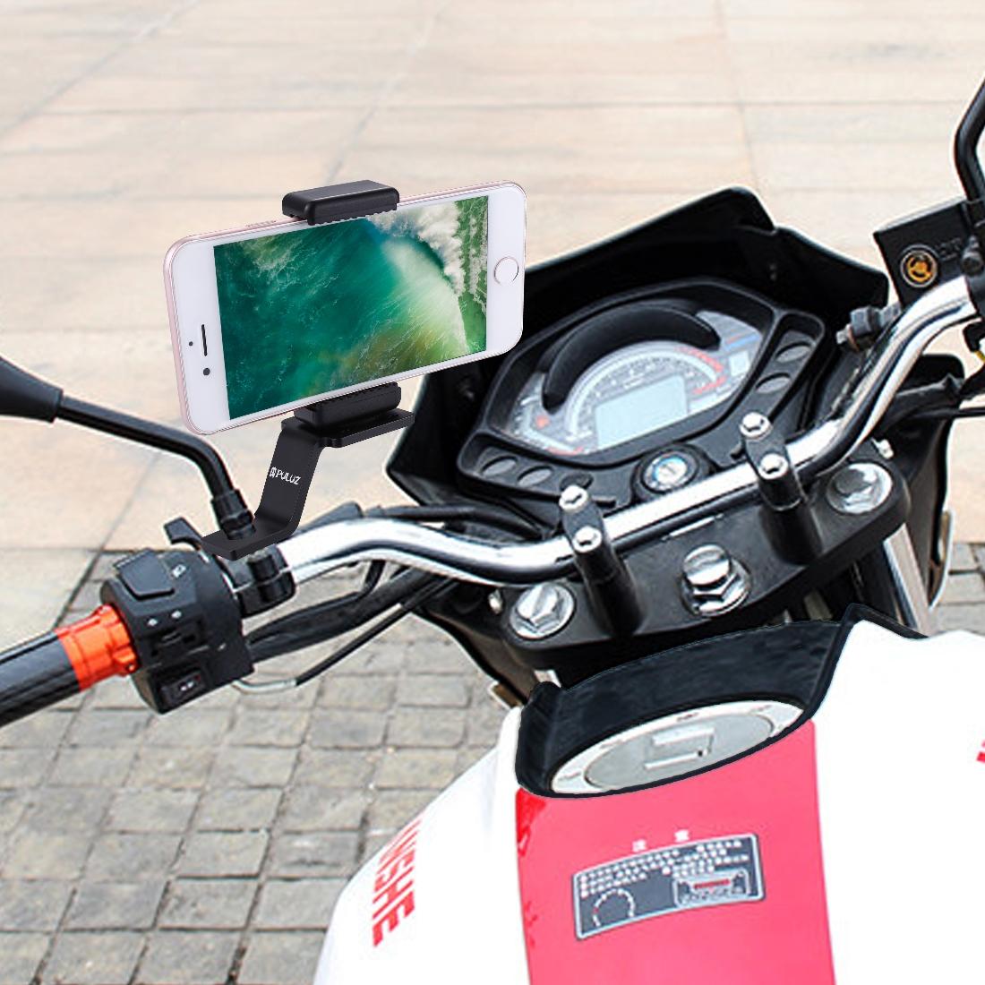 Universal Motorcycle Mount for Action Cameras - Silver