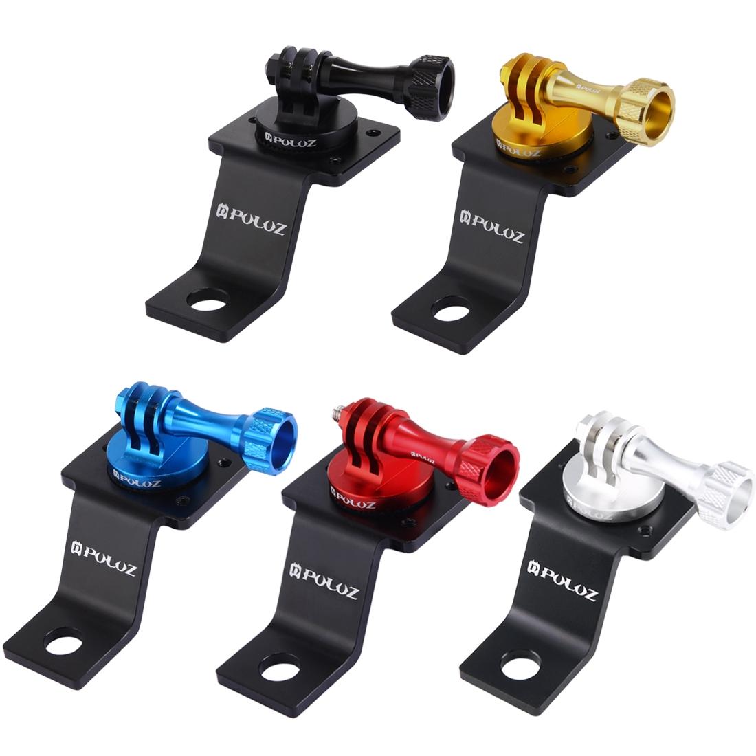 Universal Motorcycle Mount for Action Cameras - Silver