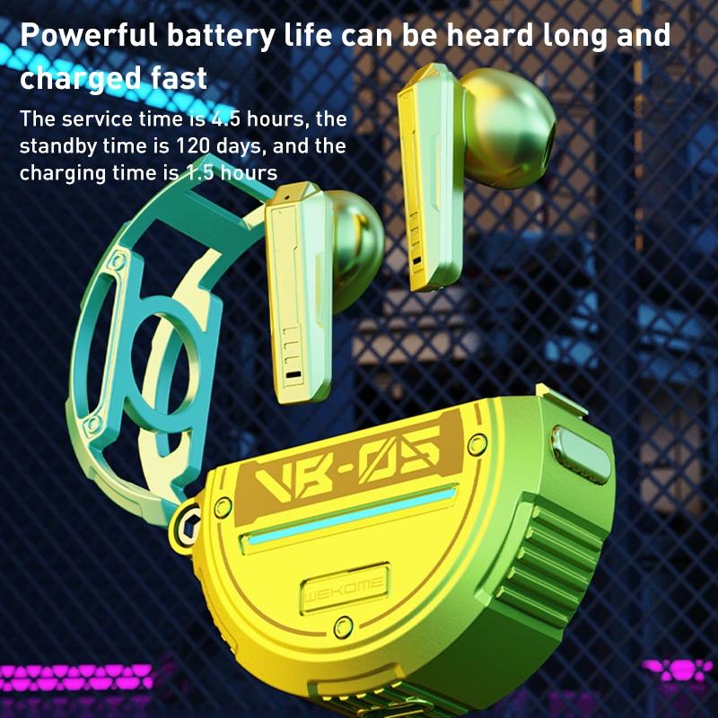 Wireless Pioneer Bluetooth Earphones - Vb05 - Silver