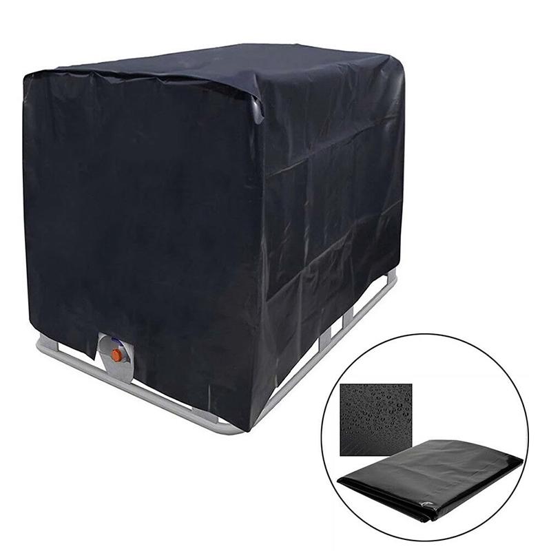 Water Tank Sunscreen Dust Cover - 1000l Capacity 210d Oxford Cloth - Silver
