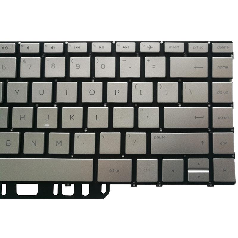 Backlit us Keyboard for Hp Spectre X360 13-w Series - Silver
