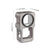 Aluminum Cage for Dji Action 2 - Cnc Alloy - Titanium Color
