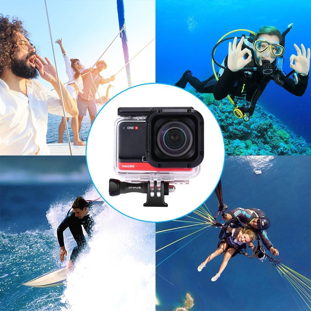 60m Waterproof Diving Case for Insta360 one r 4k Camera