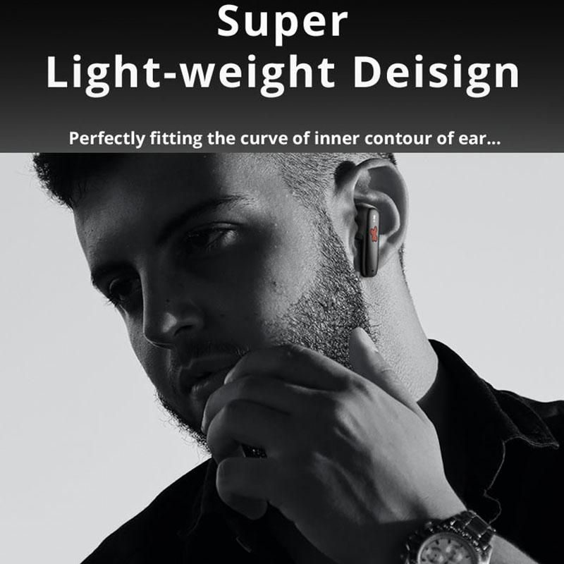 Wireless Bluetooth 5.0 Earphones - Suitcase Shape Ipx4 Tws - Transparent