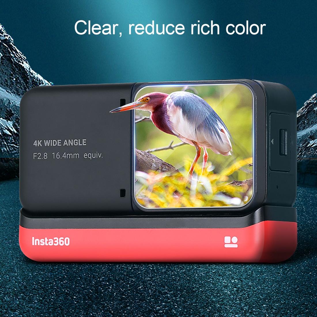 Tempered Glass Film for Insta360 one r 4k Lcd Display and Lens
