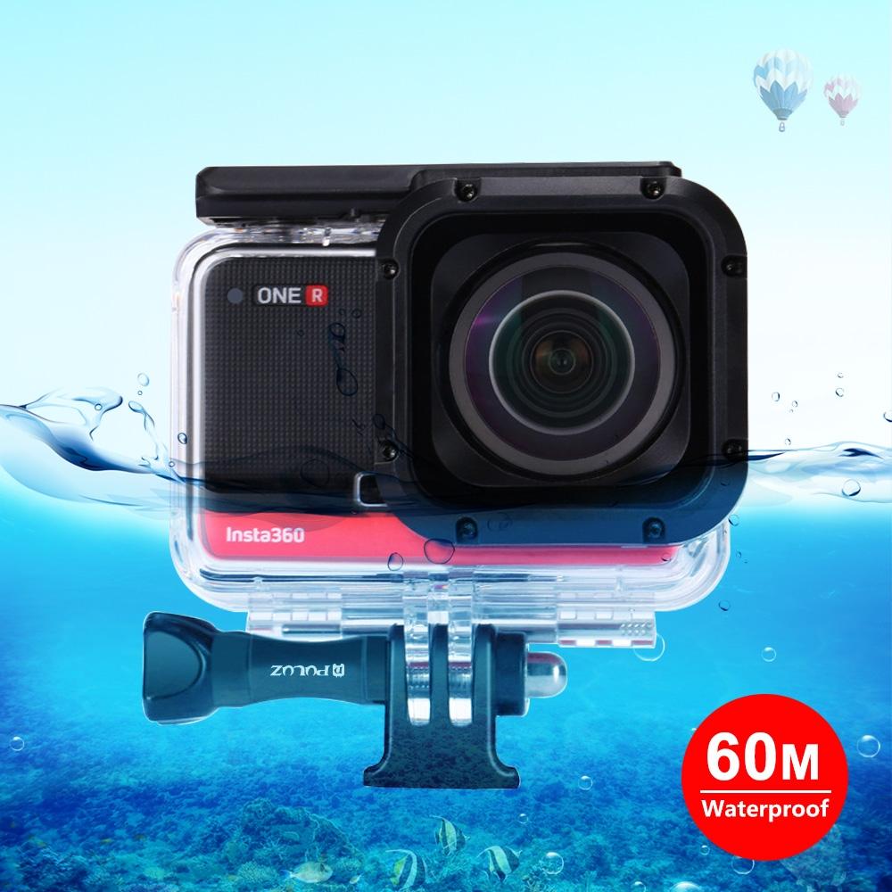 60m Waterproof Diving Case for Insta360 one r 1.0 Inch Edition