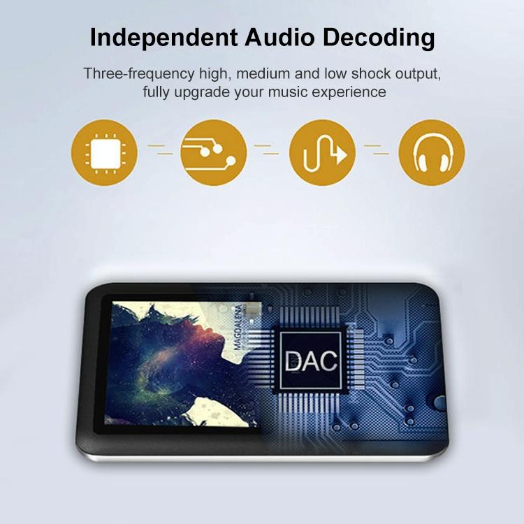 1.8 Inch Tft Mp4 Player W / Tf Slot Recorder Fm E Book & Calendar - Baby Blue