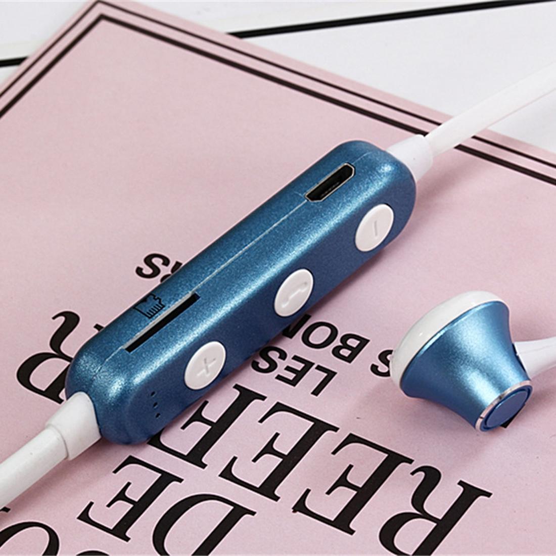 Sport Wireless Bluetooth 5.0 Earphones - Mg-g18 4.2 - Baby Blue