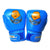 Children'S Cartoon Boxing Gloves - Pu Leather - Cartoon White + Baby Blue